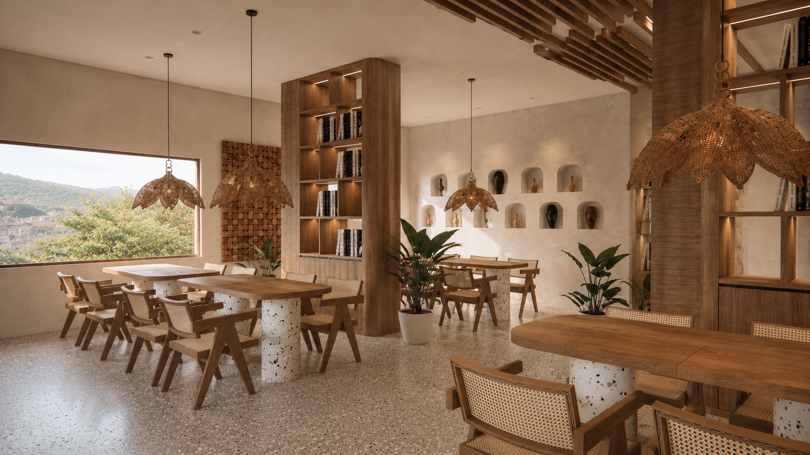 Cafe Nola seating area